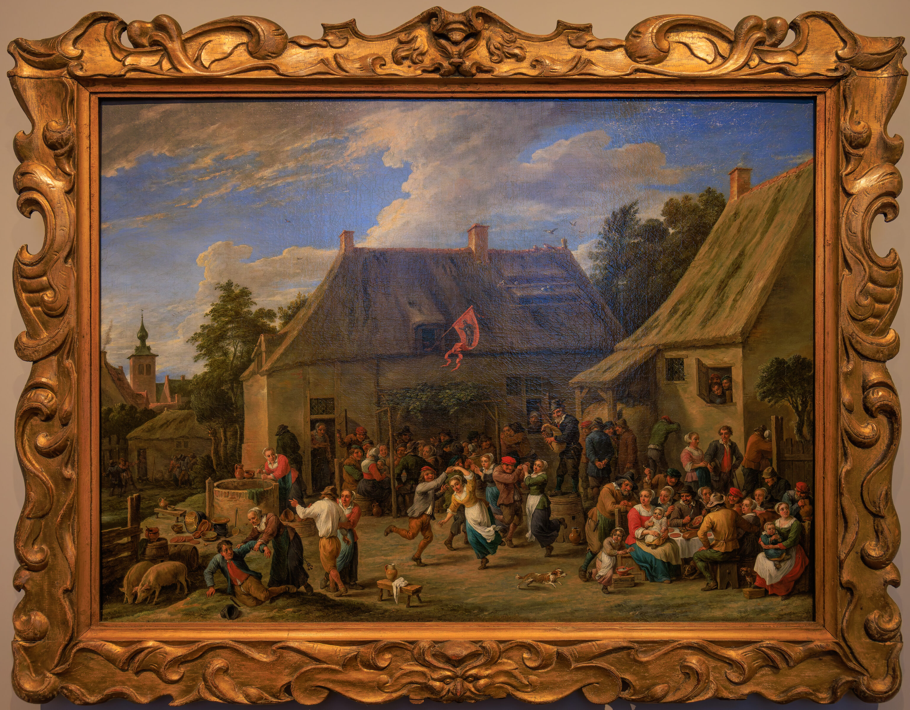 David Teniers, Peasent Kermis, ~1665