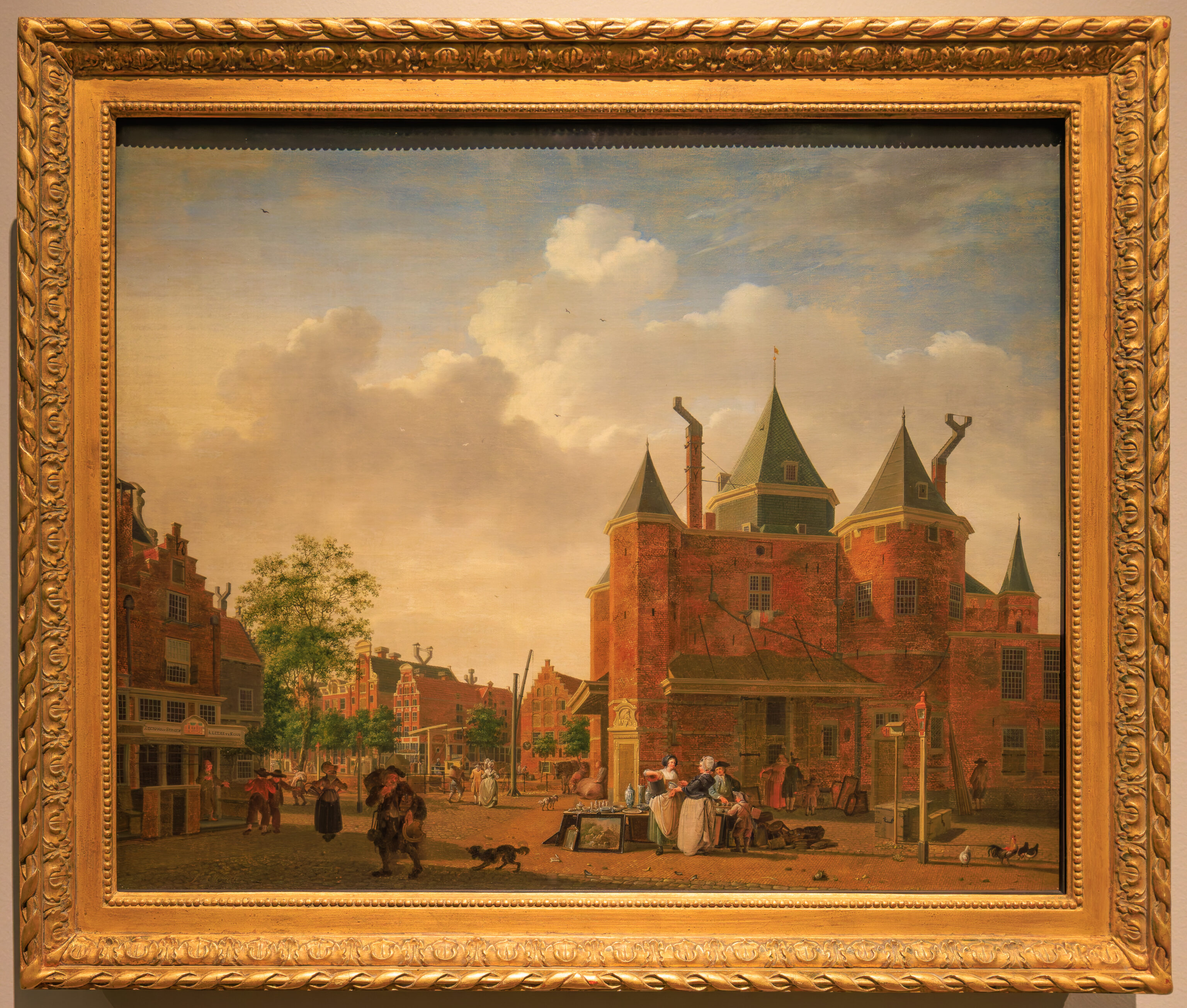 Isaac Ouwater, The Sint-Antoniuswaag in Amsterdam, ~1780-1790