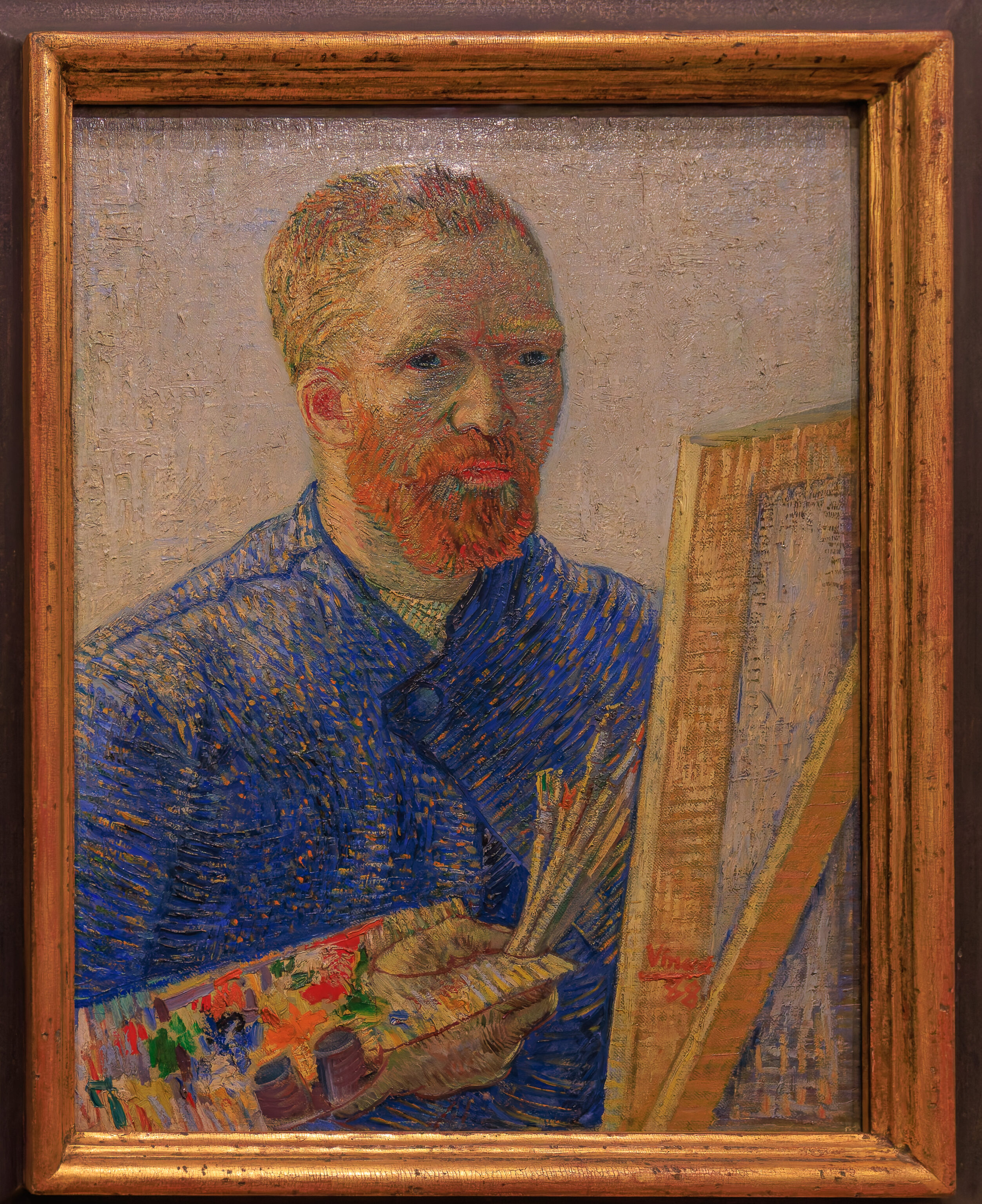 Vincent Van Gogh, Self-Portrait as a Painter, 1887-1888