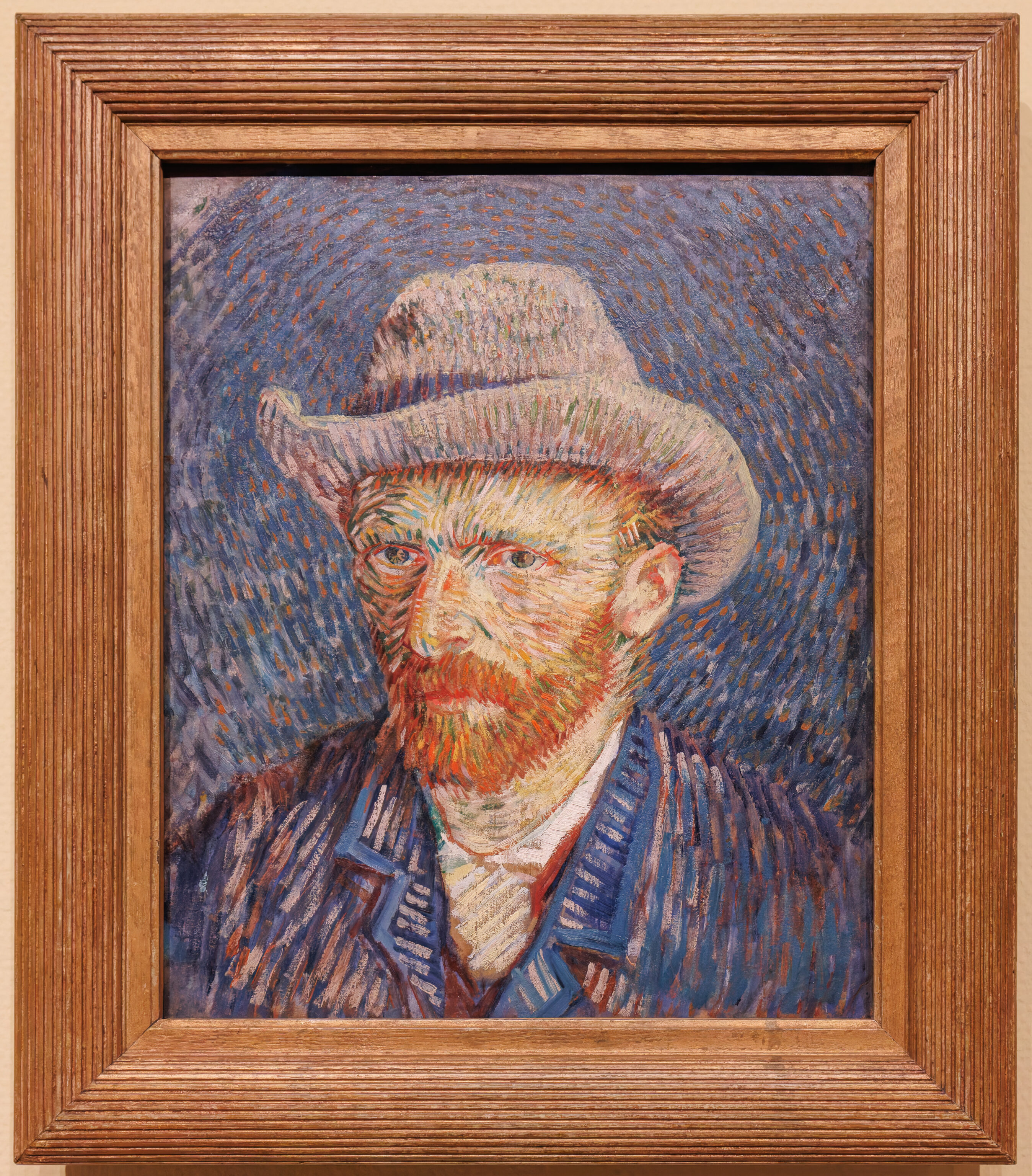 Vincent van Gogh, Self-Portrait with Grey Felt Hat, 1887