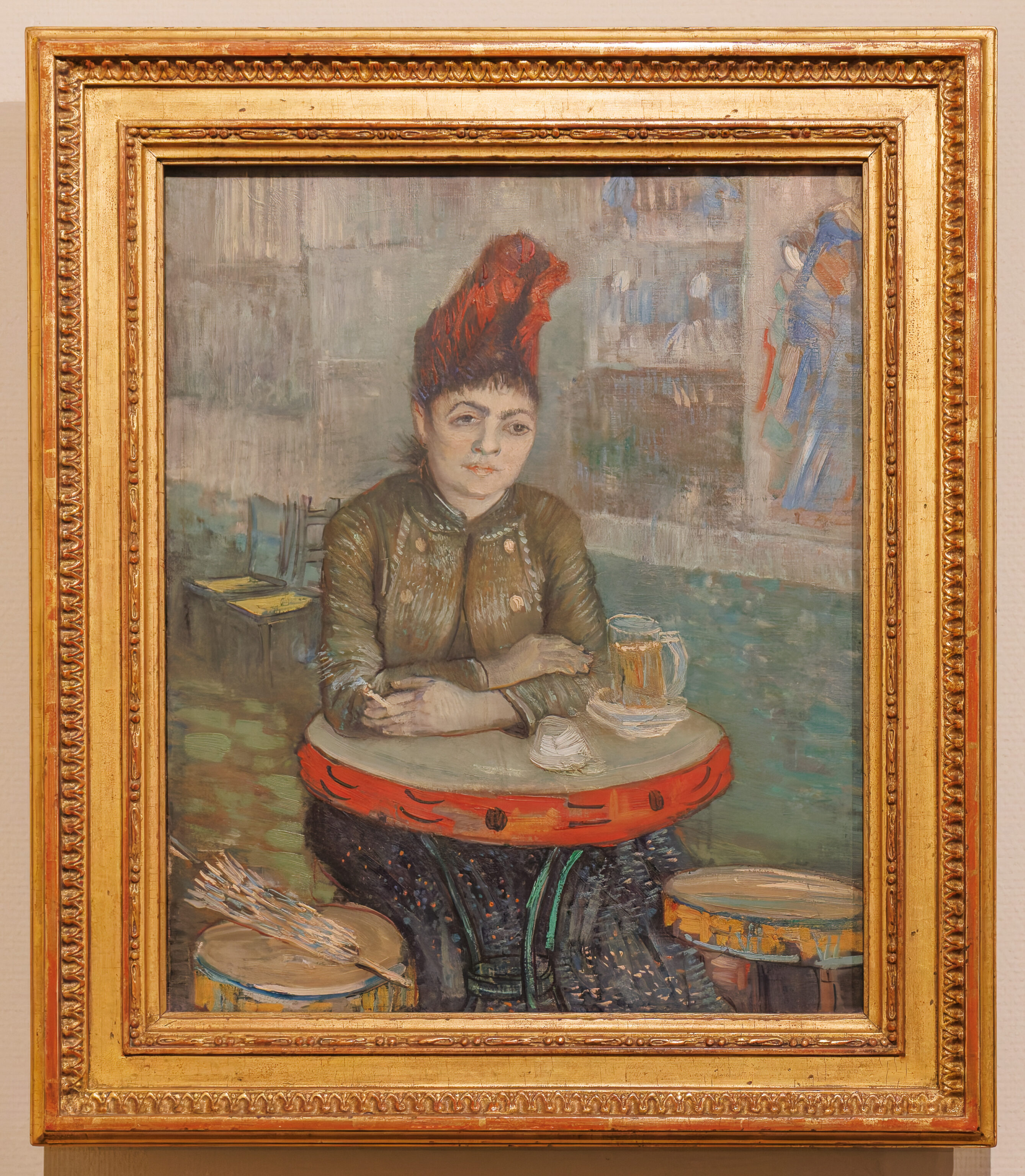 Vincent van Gogh, In the Cafe: Agostina Segatori in Le Tambourin, 1887