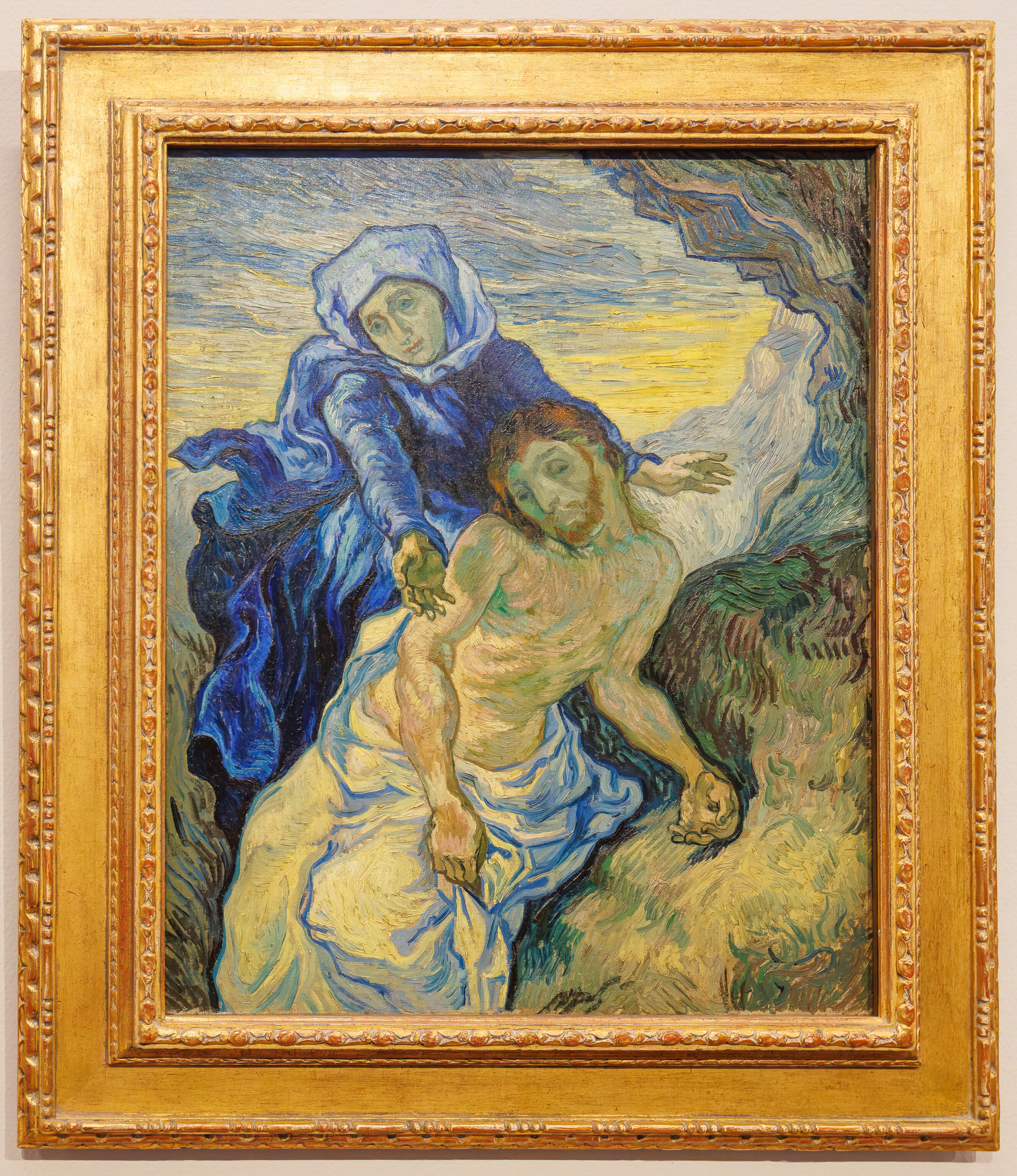 Vincent van Gogh, Pieta (after Delacroix), 1889