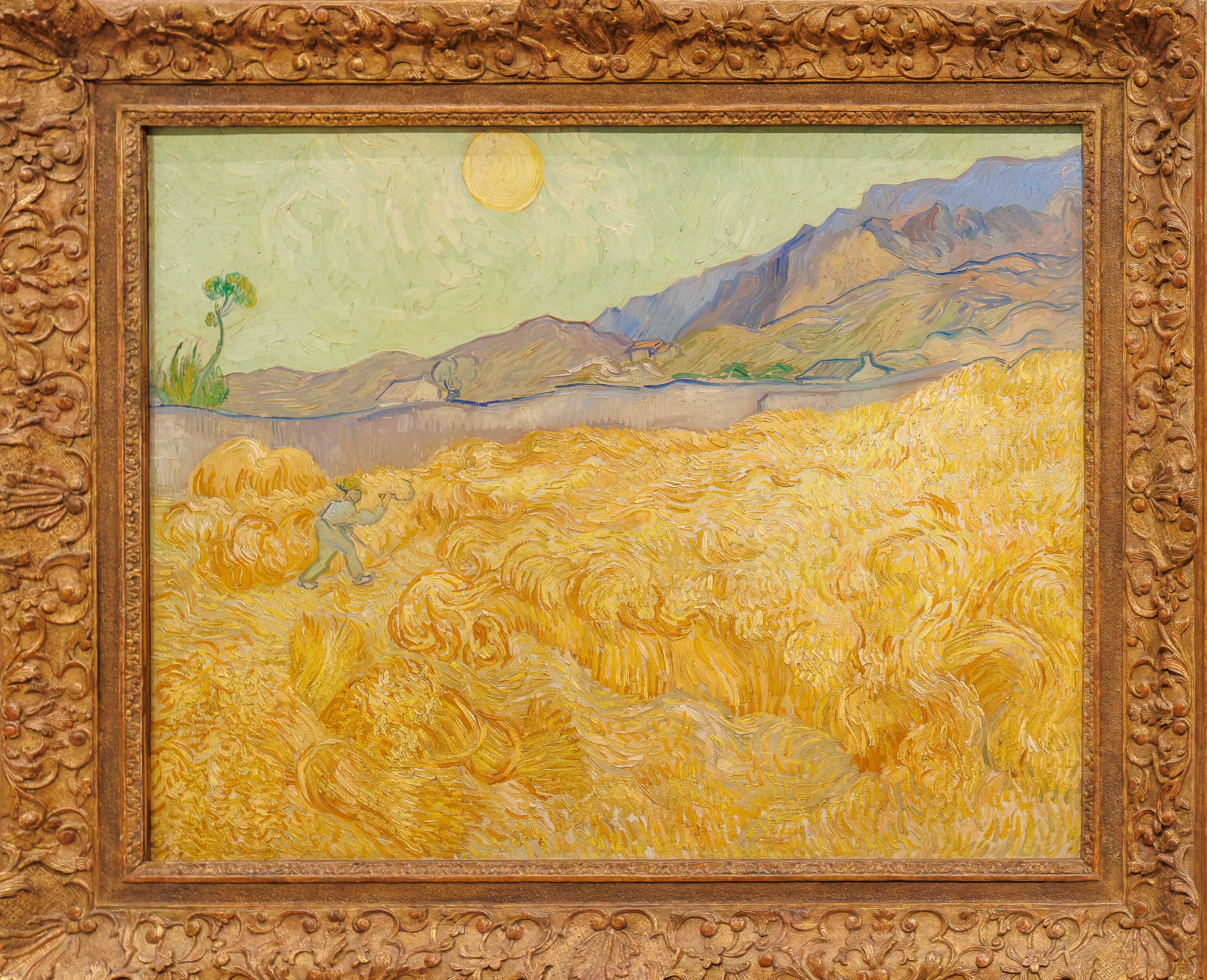 Vincent van Gogh, Wheatfield with a Reaper, 1889