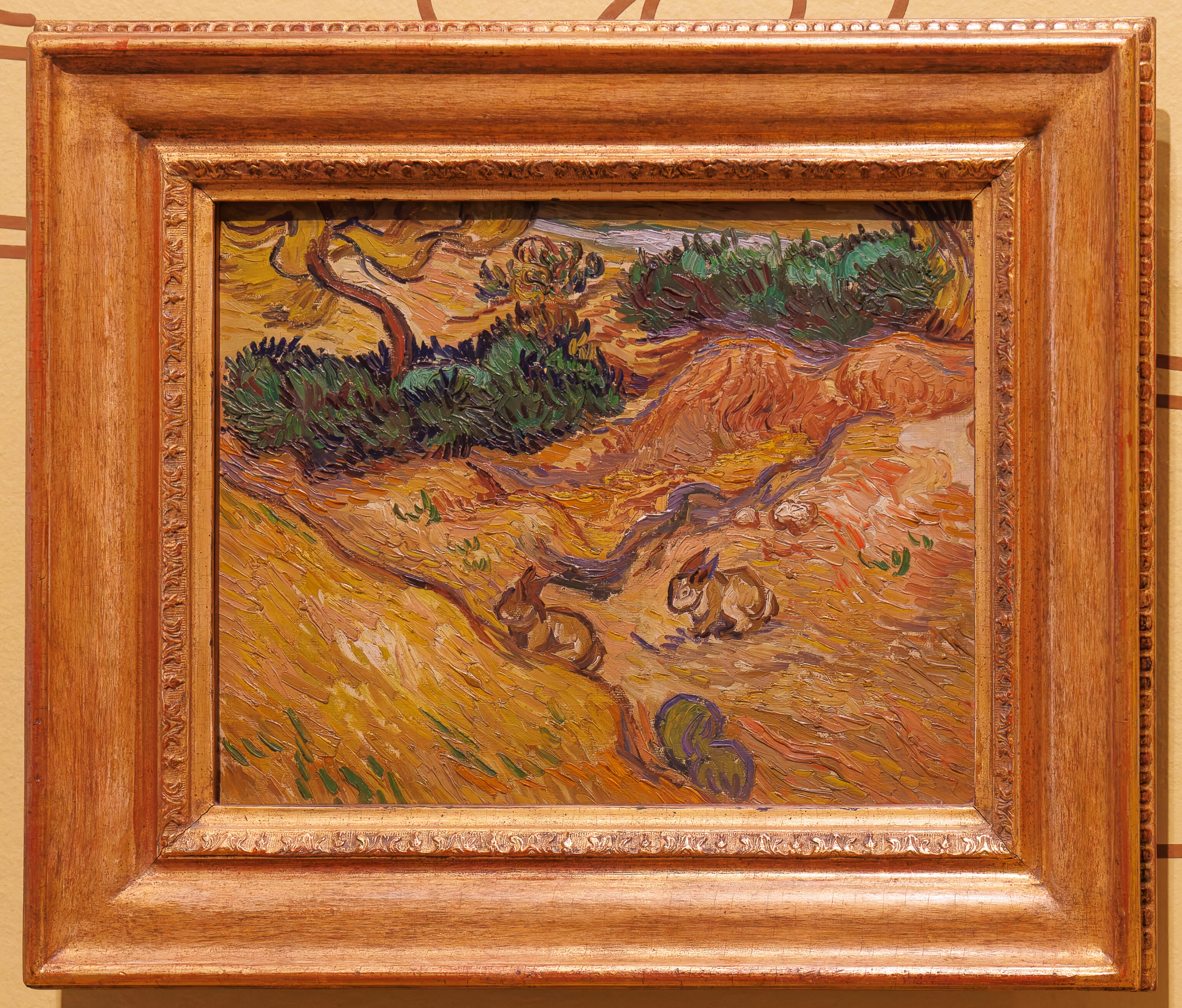 Vincent van Gogh, Landscape with Rabbits, 1889